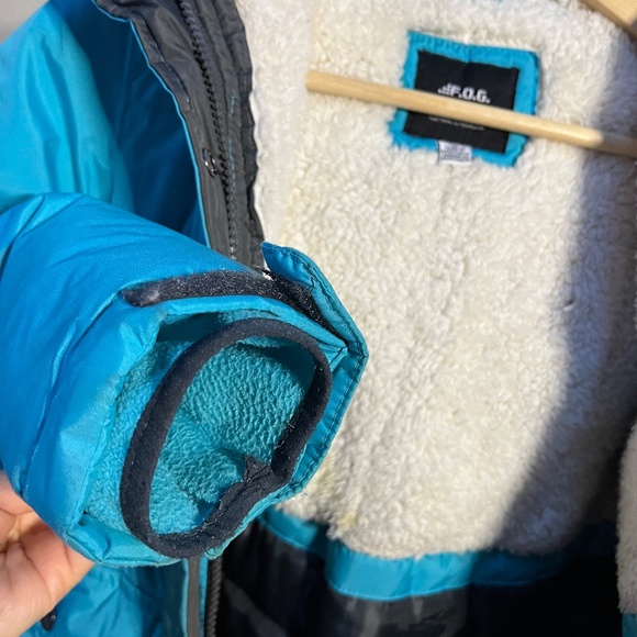 London Fog Kid's Jacket size 10 blue - Picture 6 of 9